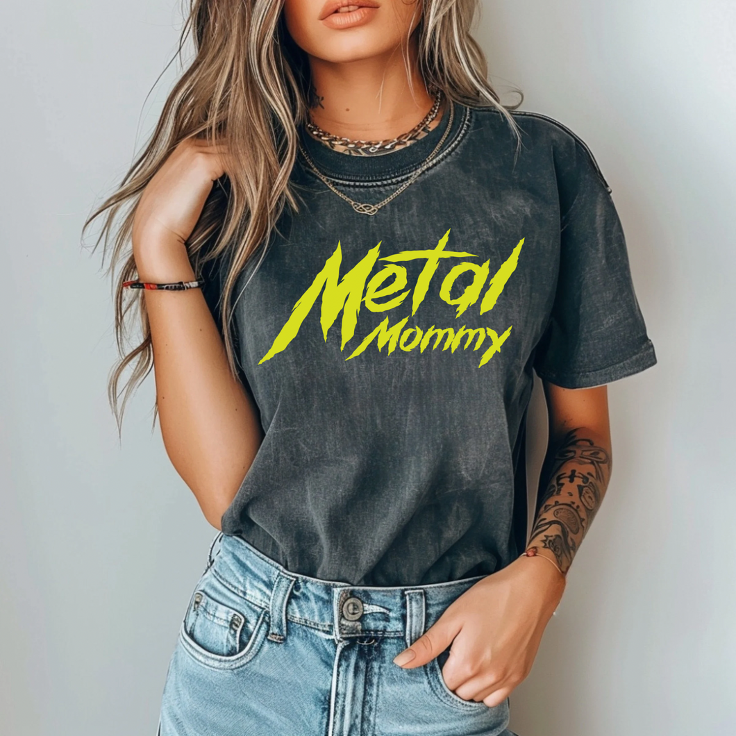 Metal Mommy tee/tank