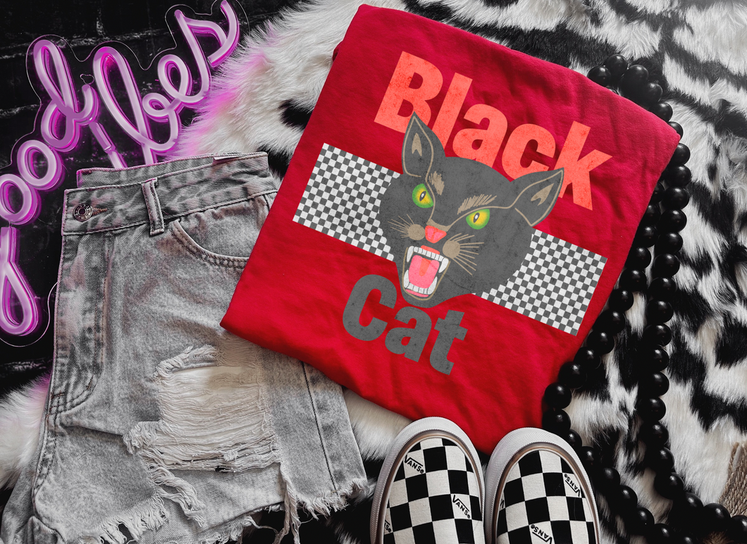 Black Cat tee